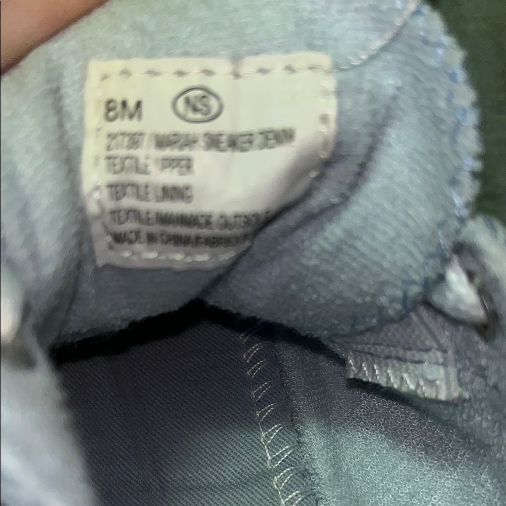 Women’s Blue “Denim” Maurices Sneakers sz 8M - Picture 7 of 8